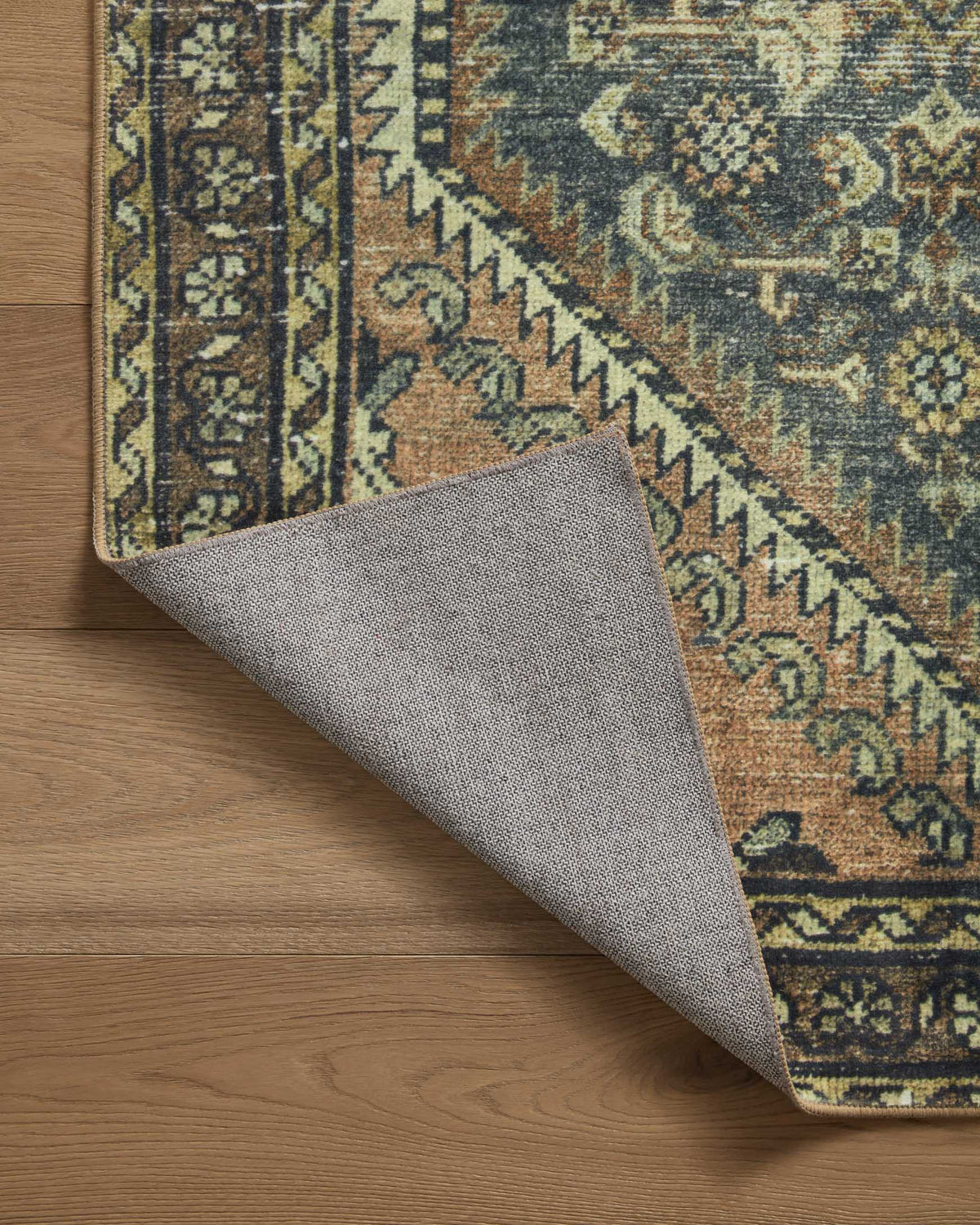 Banks Denim/Clay Rug – detail