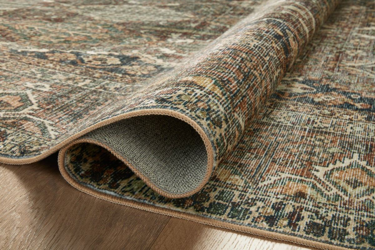 Banks Spice/Blue Rug – detail