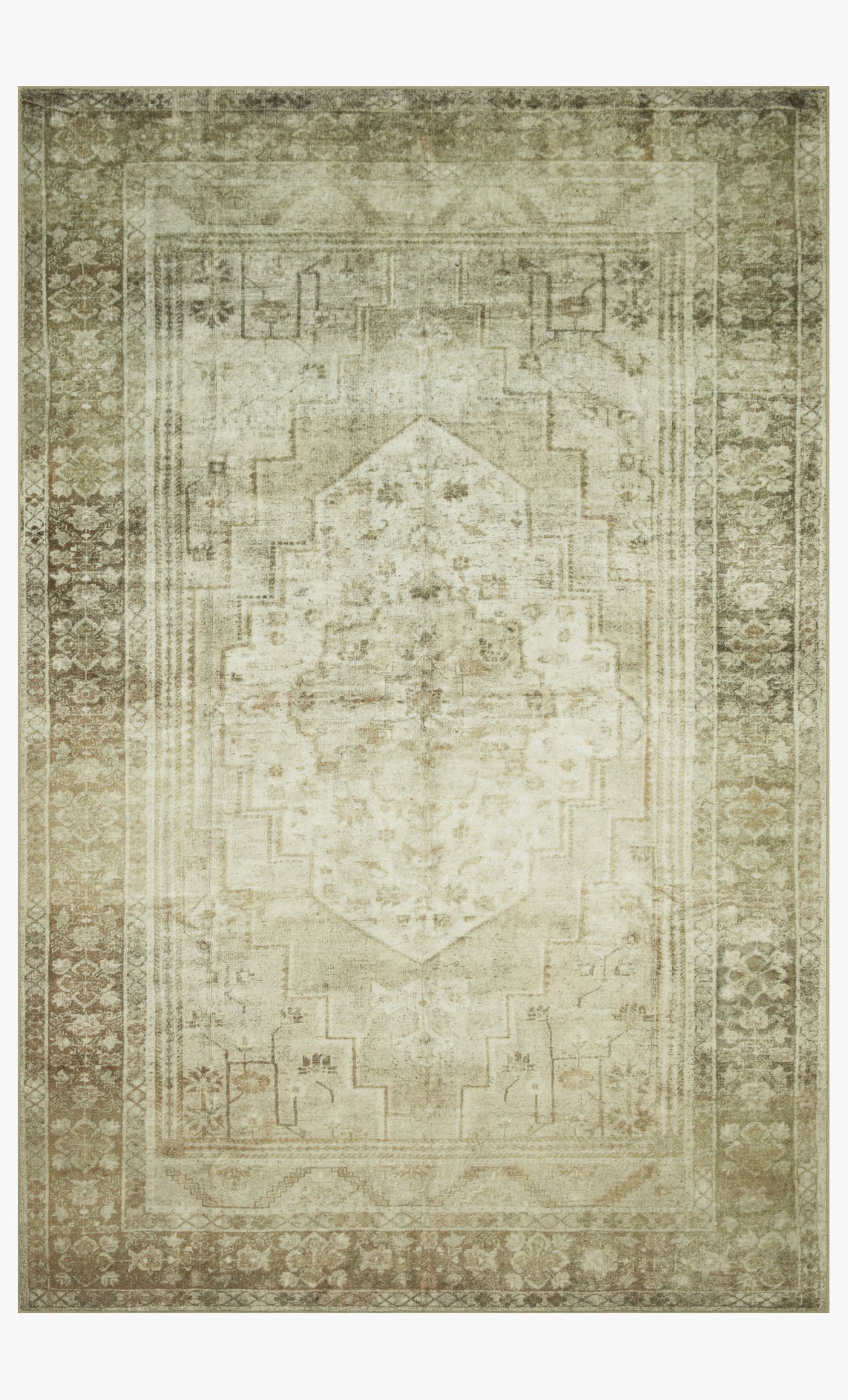 Banks Natural/Granite Rug