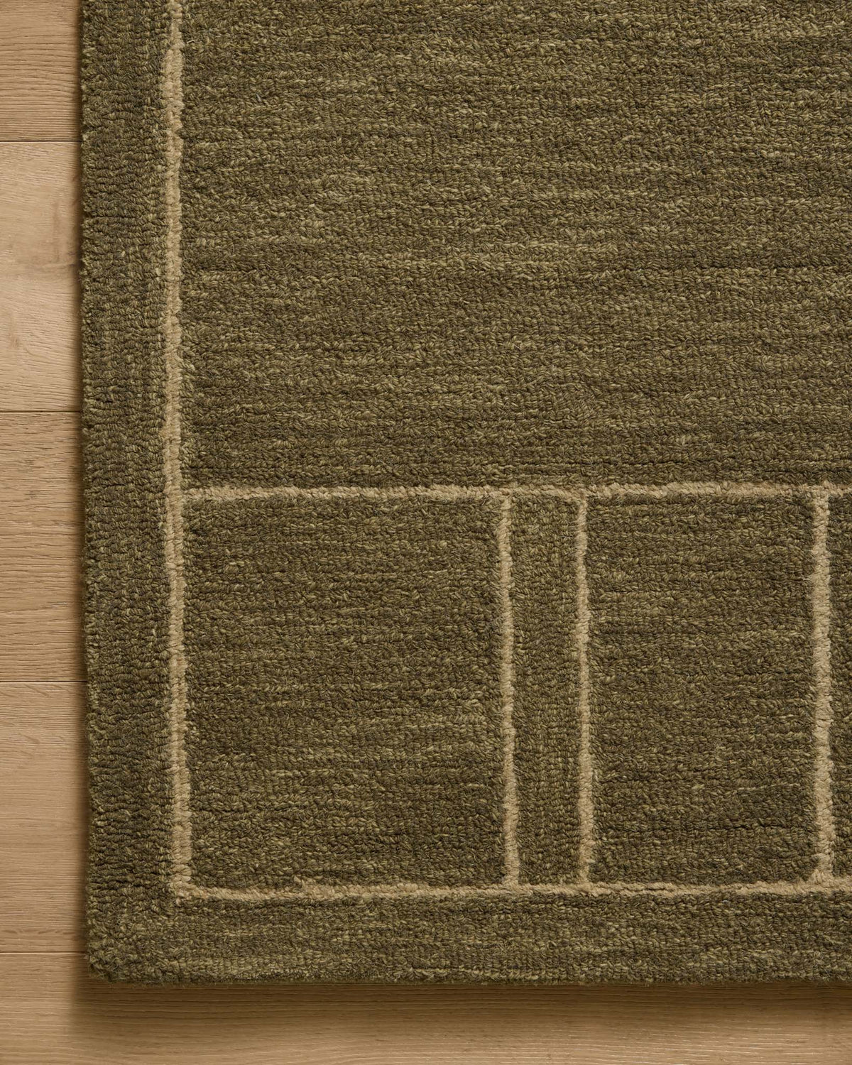 Barrow Olive/Natural Rug – detail