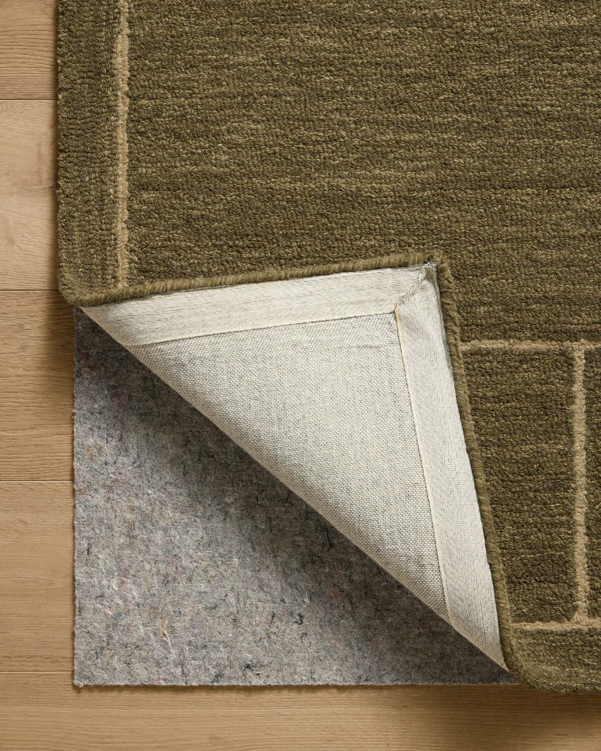 Barrow Olive/Natural Rug – detail