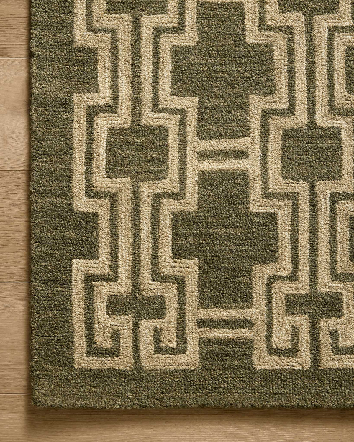 Barrow Moss/Beige Rug – detail