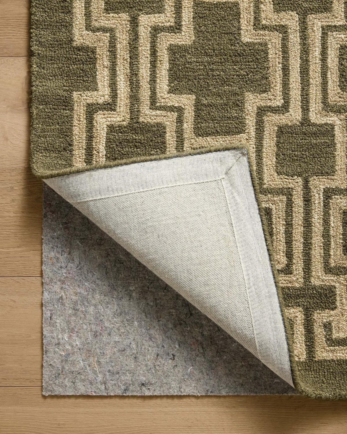Barrow Moss/Beige Rug – detail