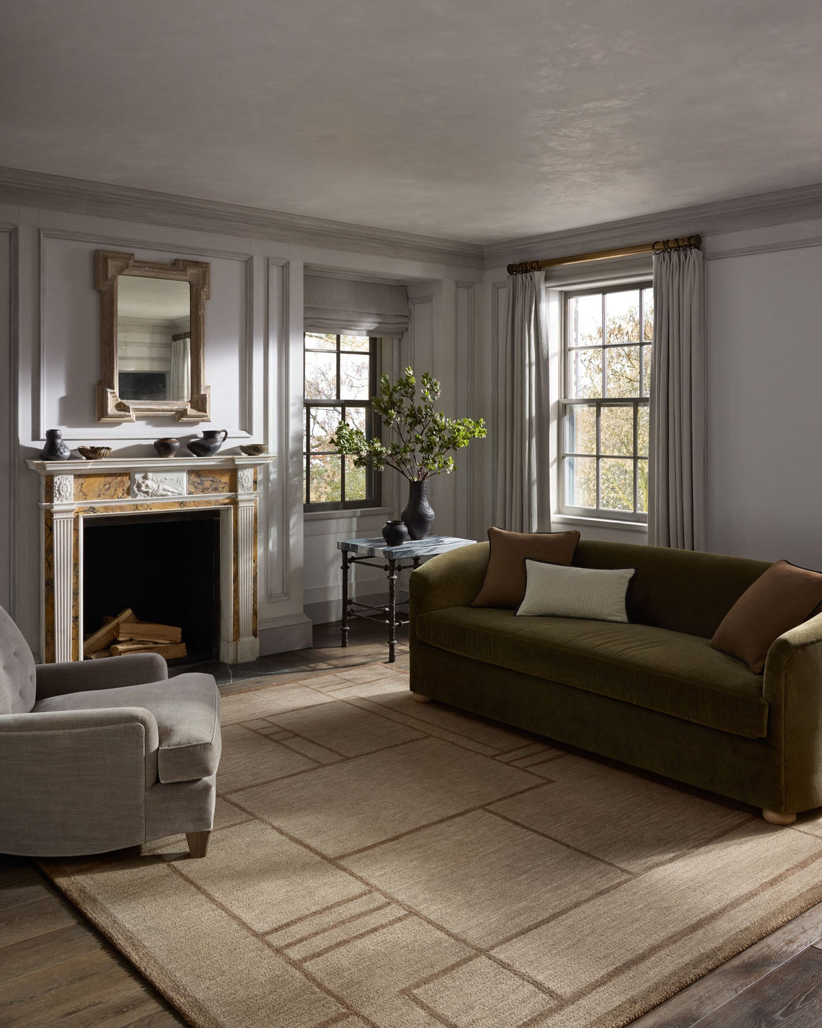 Barrow Beige/Taupe Rug – room scene