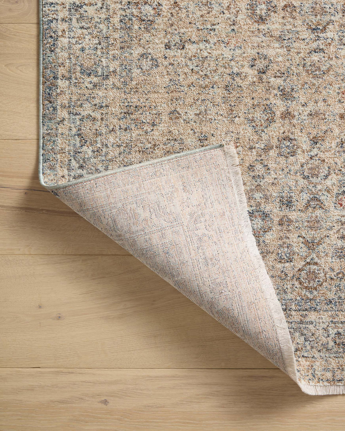 Blake Beige Denim Rug – detail
