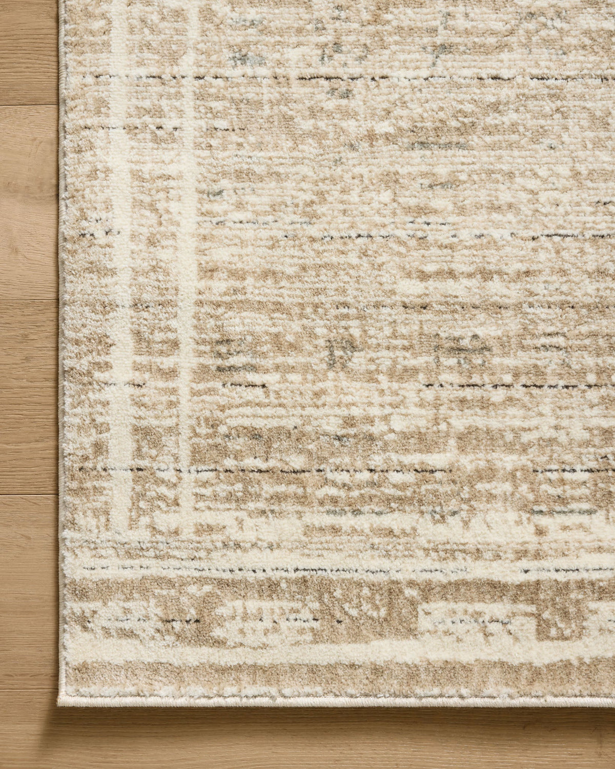 Bleecker Khaki/Natural Rug – detail