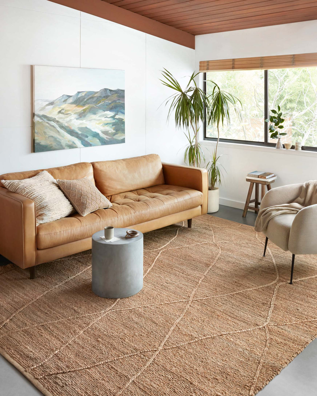 Bodhi Natural Rug – room scene