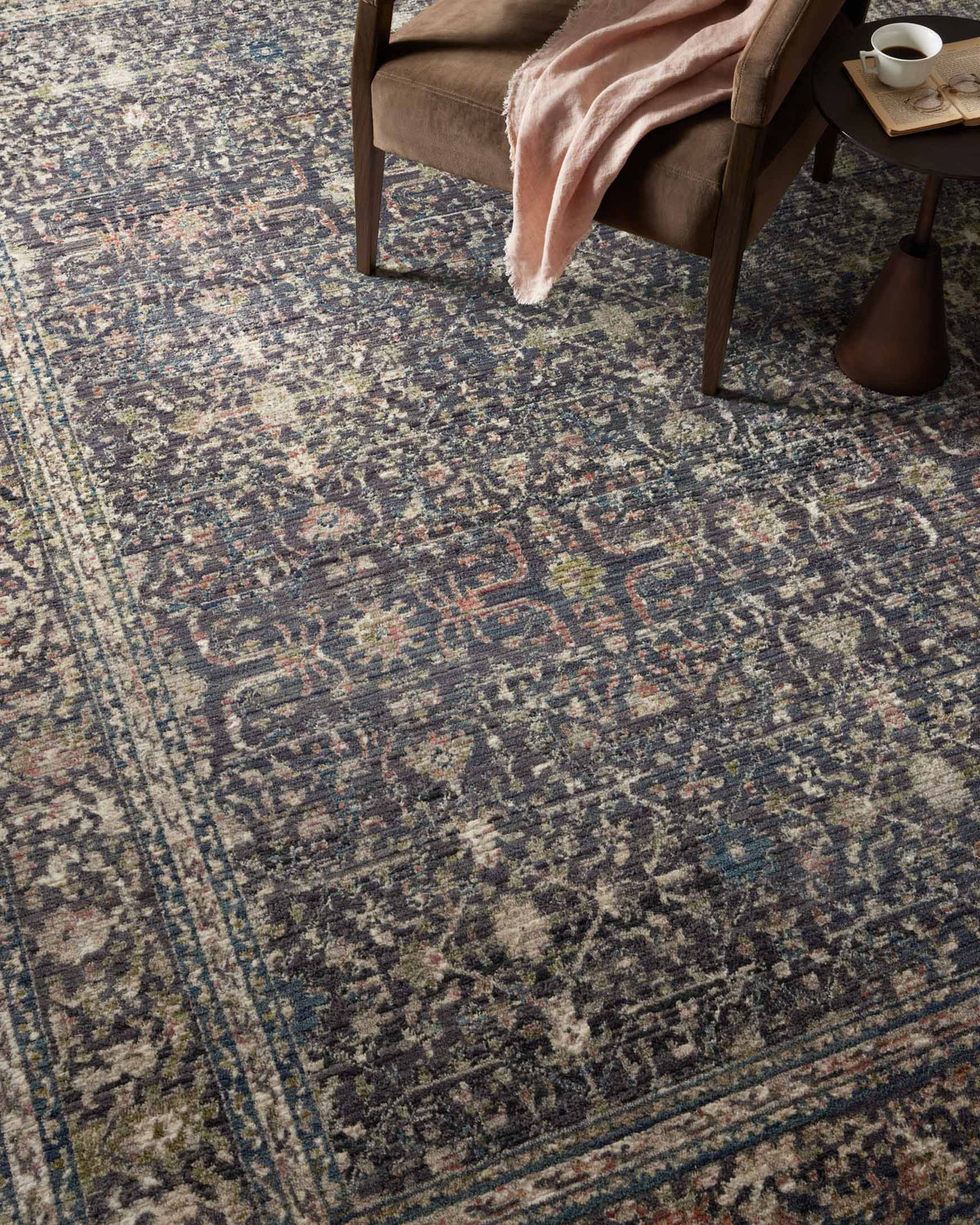Bradbury Midnight/Multi Rug – detail