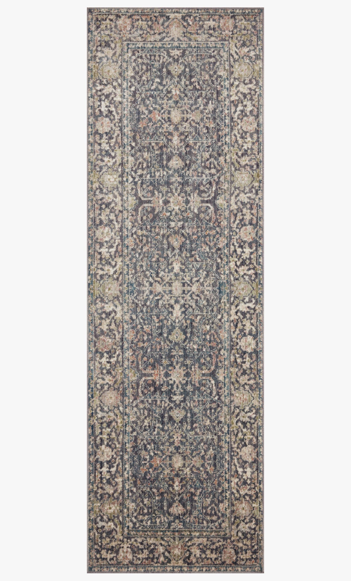 Bradbury Midnight/Multi Rug – alternate view
