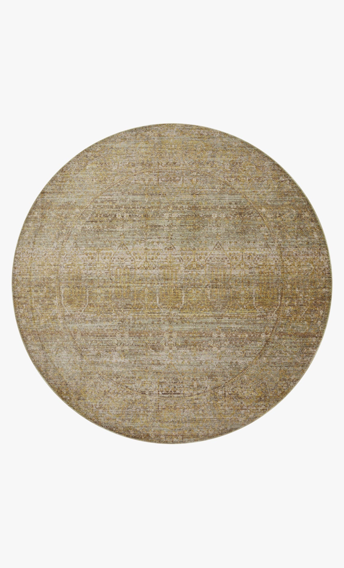 Bradbury Dove/Gold Rug – detail
