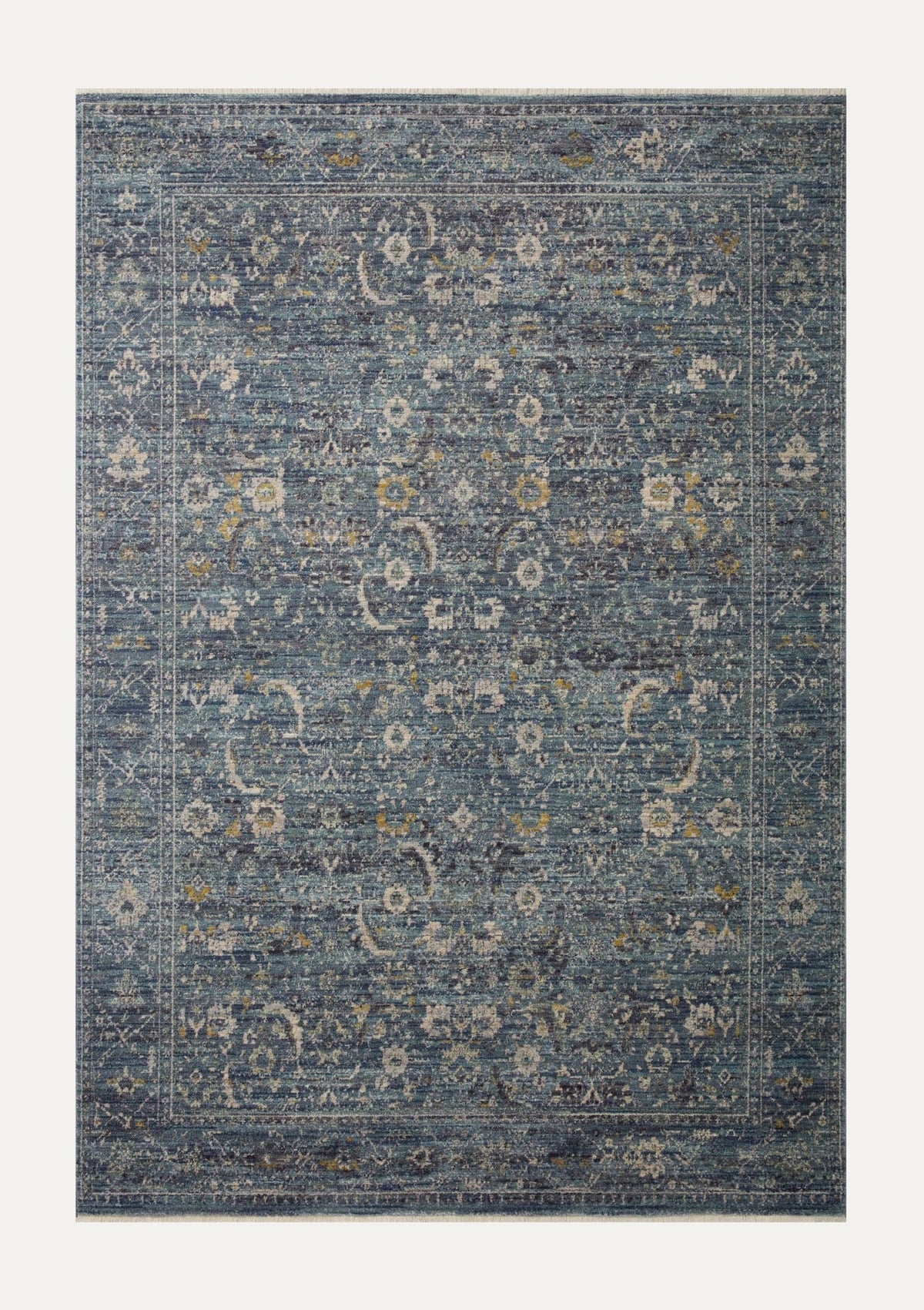 Bradbury Ocean/Gold Rug