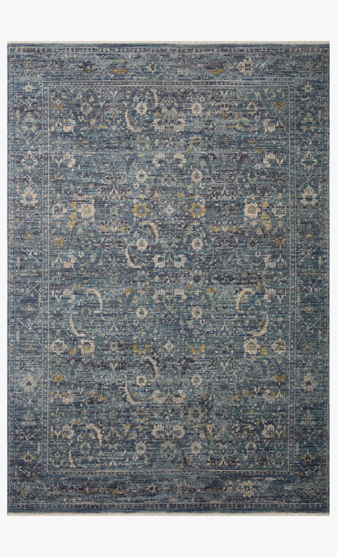 Bradbury Ocean/Gold Rug