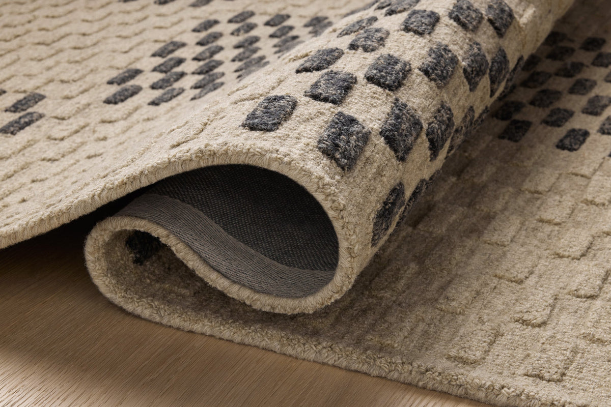 Bradley Beige/Midnight Rug – detail