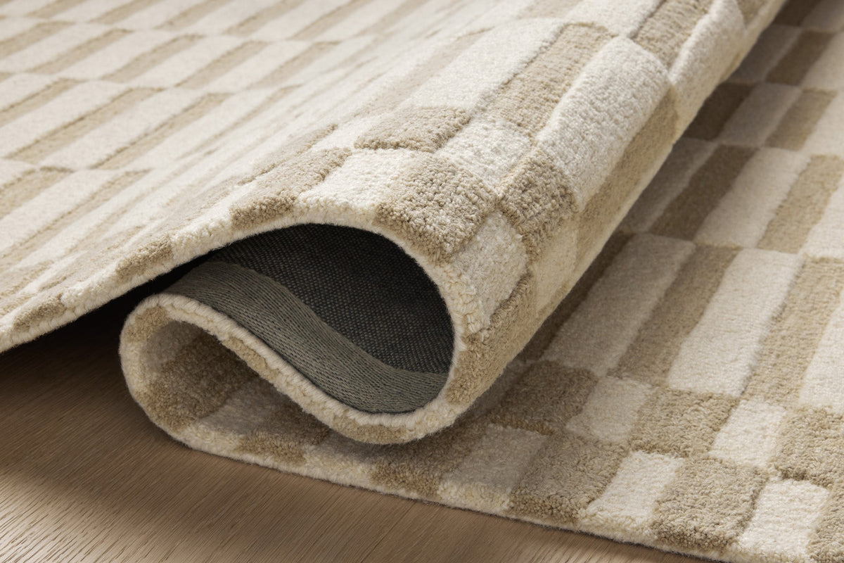 Bradley Ivory Beige Rug – detail