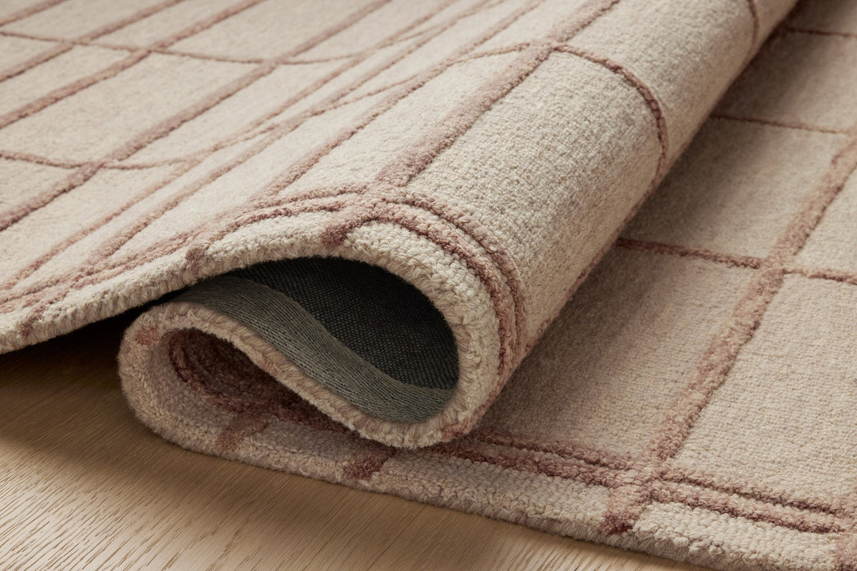 Bradley Rose/Blush Rug – detail