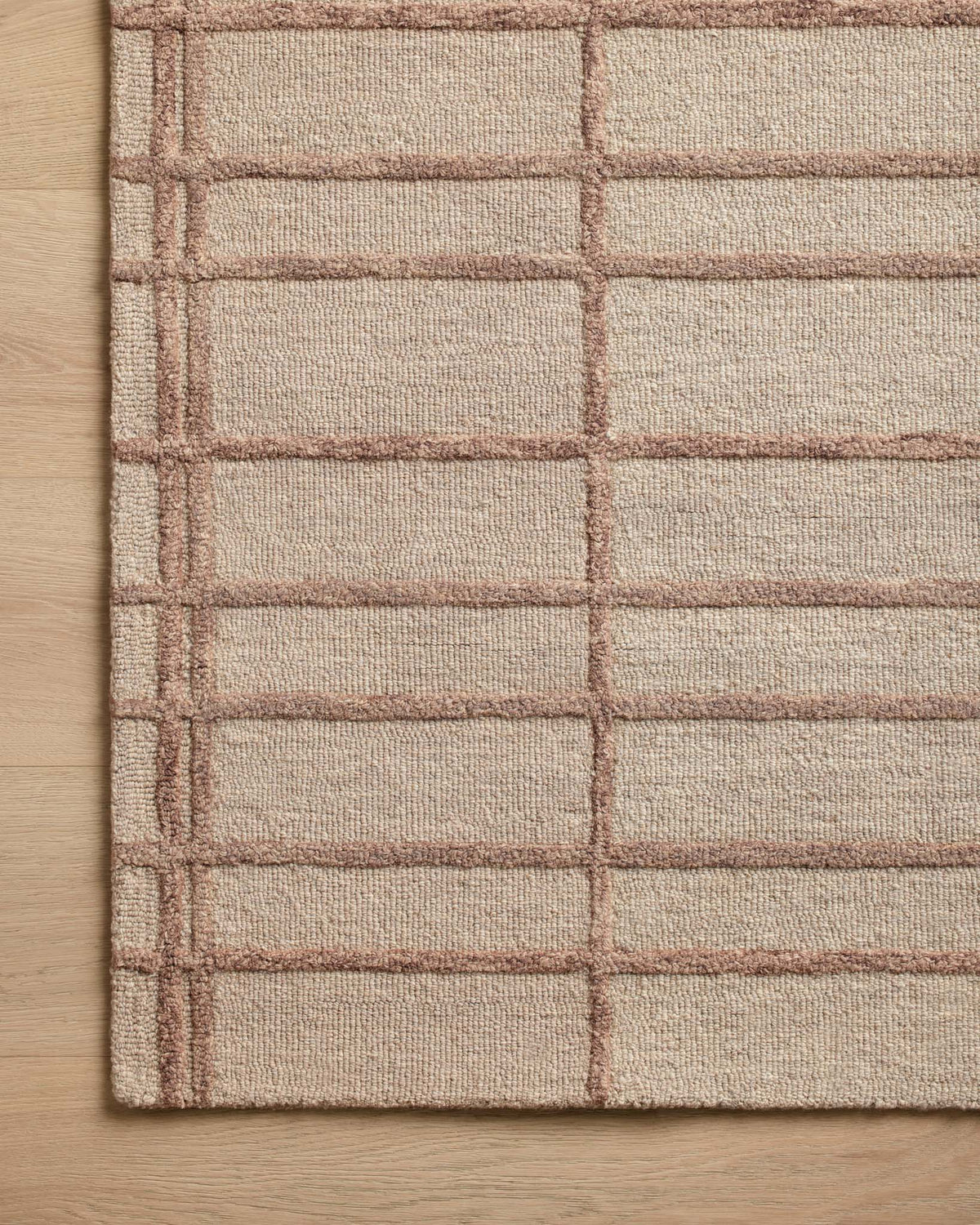 Bradley Rose/Blush Rug – detail