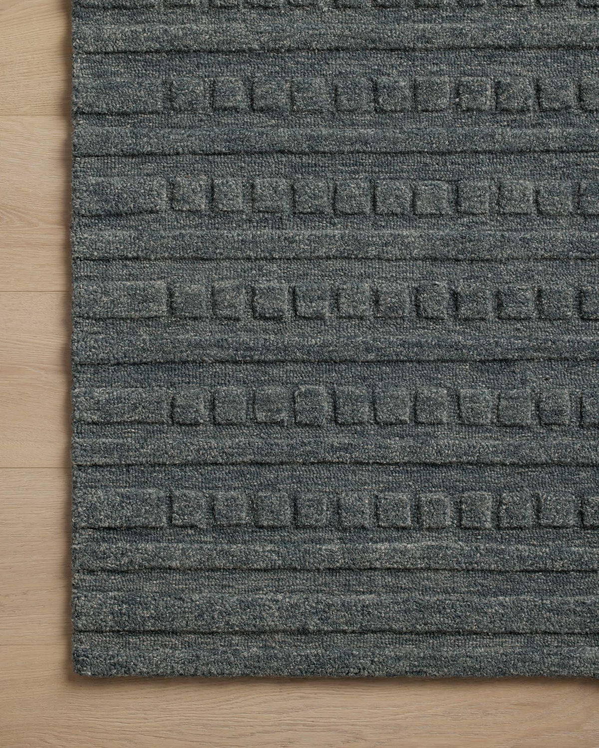 Bradley Teal/Teal Rug – detail