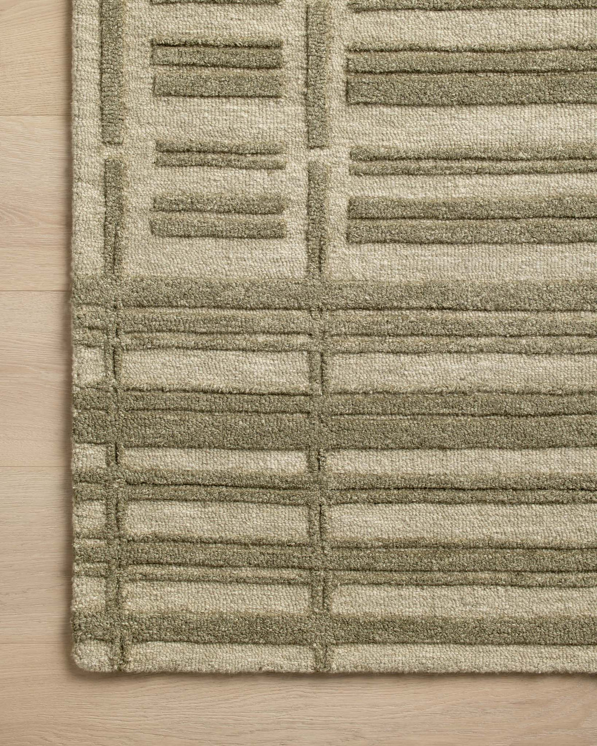 Bradley Sage/Olive Rug – detail