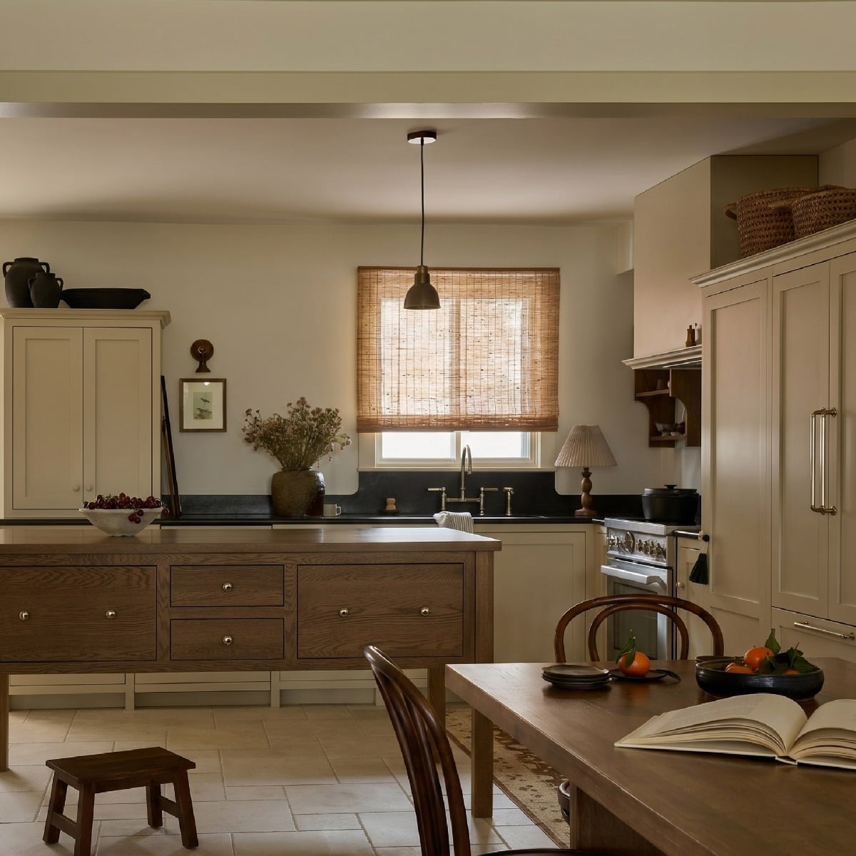 Baku Vintage Brass Pendant Light