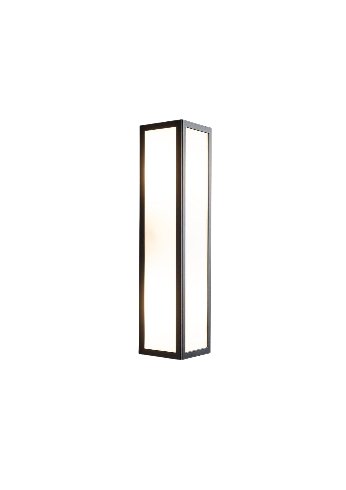Bata Modern Bathroom Wall Sconce – Powder-Coated Matte Black
