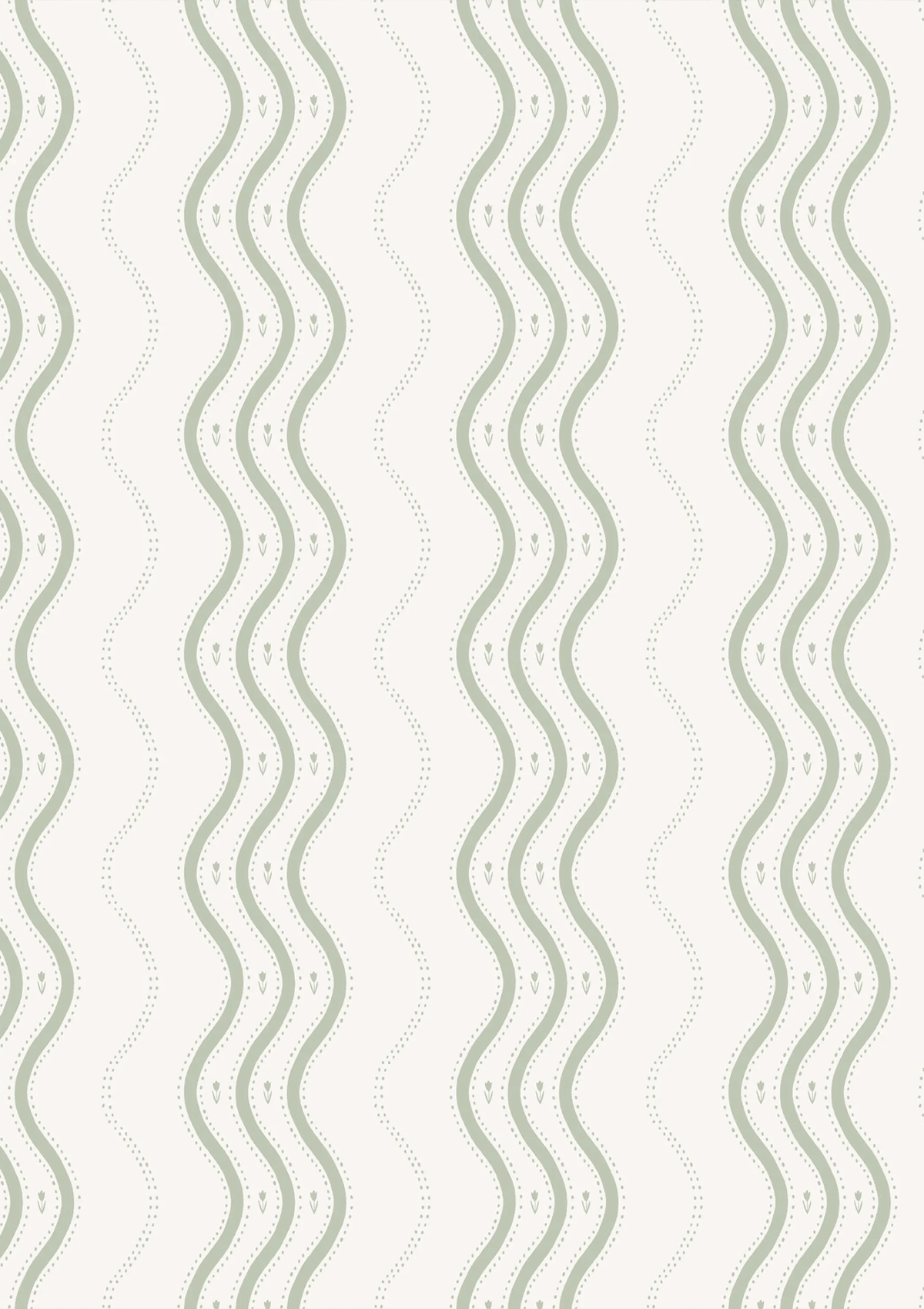 Ben Wallpaper in Garden Green