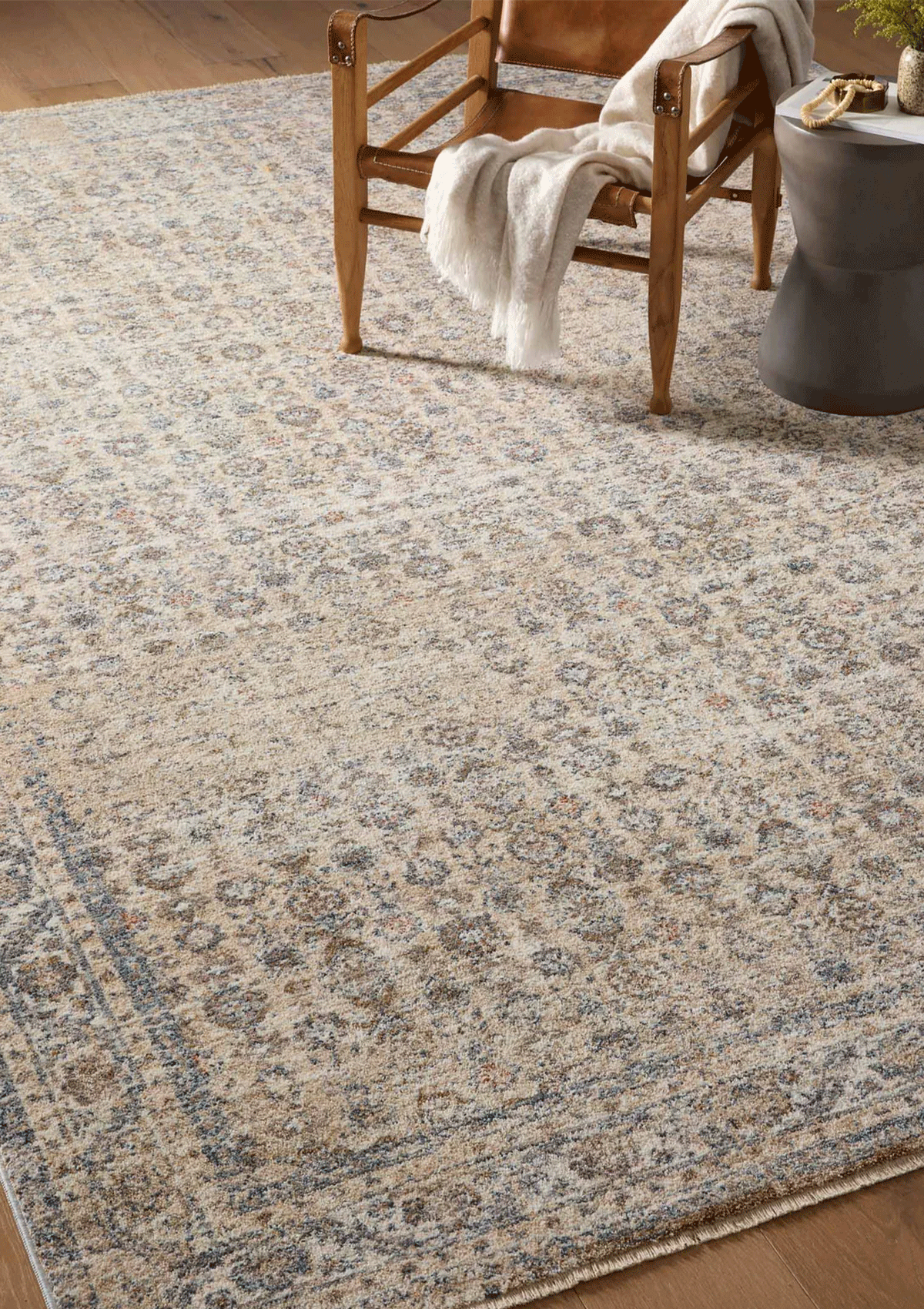 Blake Beige Denim Rug