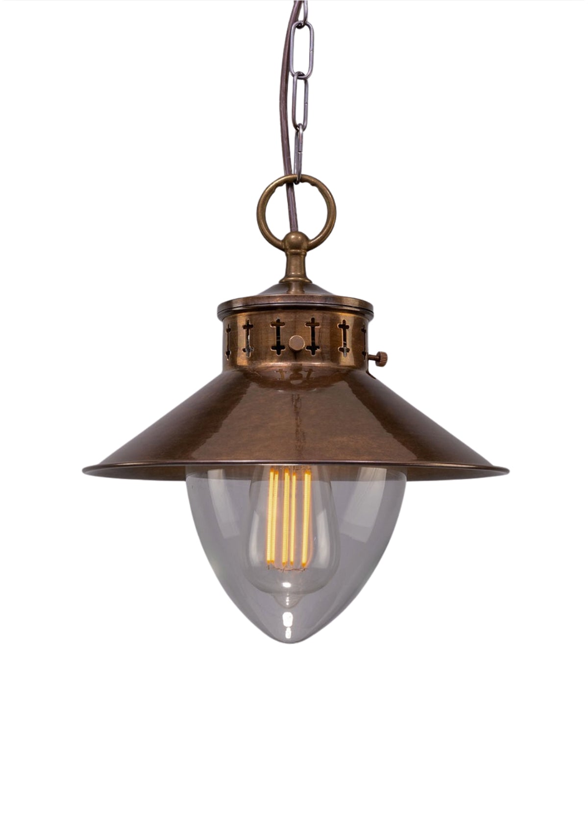 Boyd Vintage Industrial Pendant Light