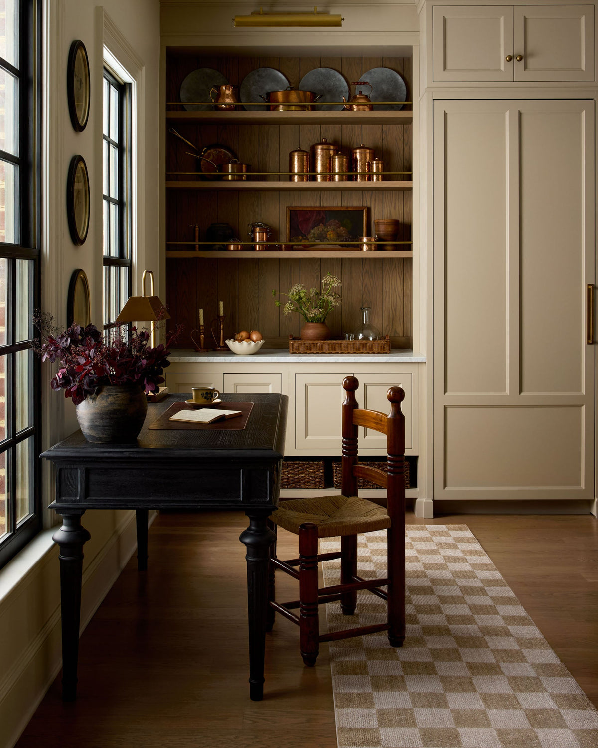 Calvin Wheat/Ivory Rug – detail