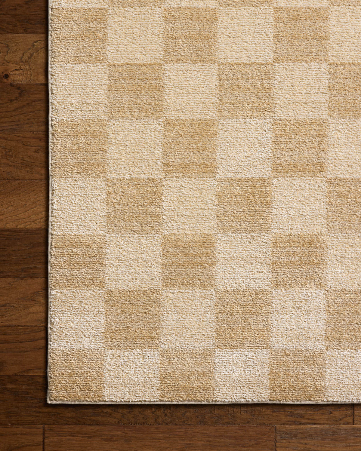 Calvin Wheat/Ivory Rug – detail