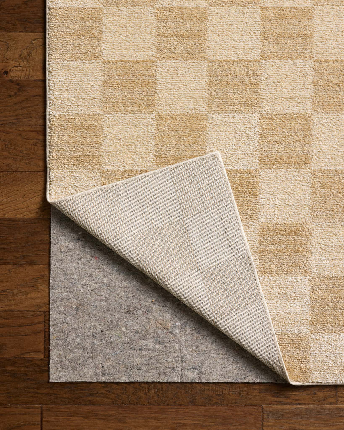 Calvin Wheat/Ivory Rug – detail