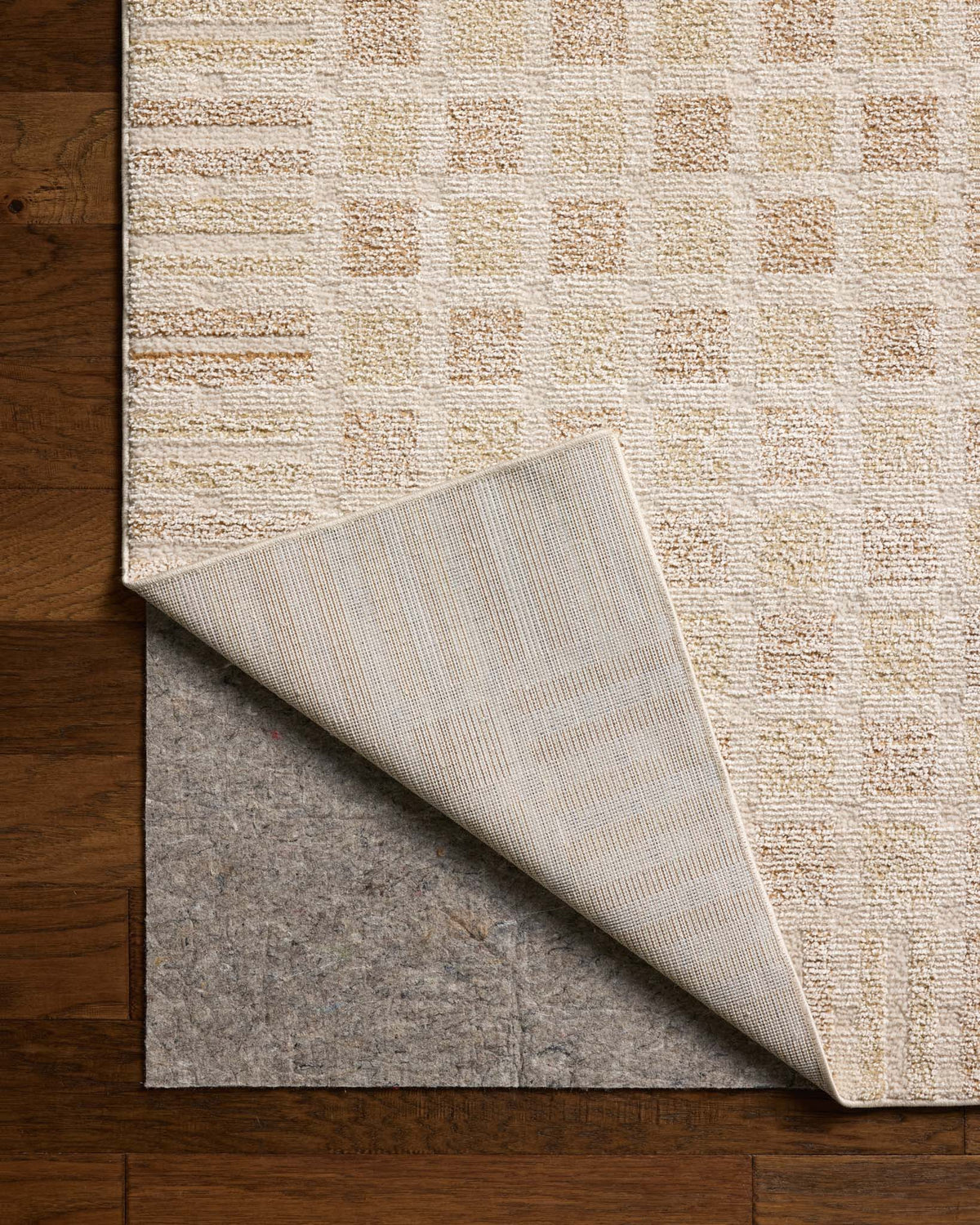 Calvin Bone/Natural Rug – detail