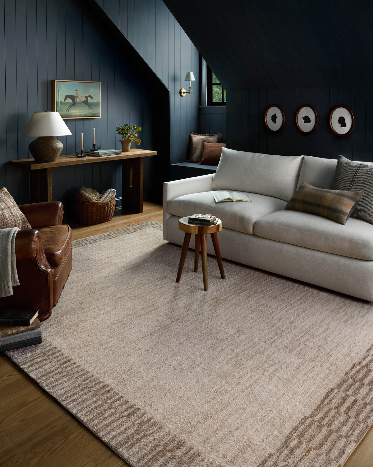 Calvin Ivory/Pebble Rug – detail