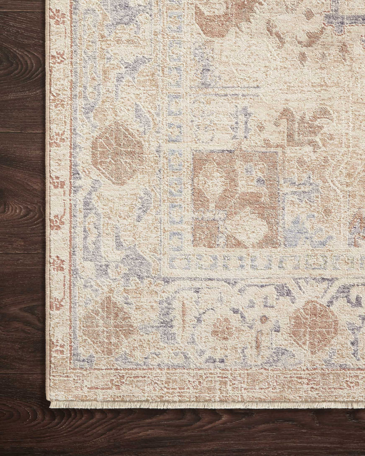 Carlisle Beige/Slate Rug – detail