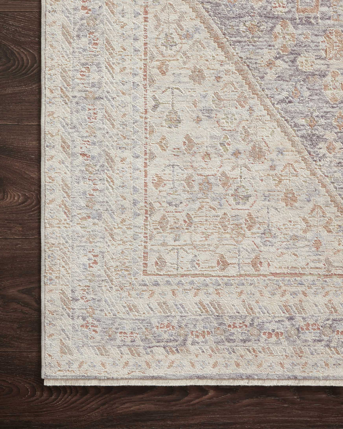 Carlisle Blue/Ivory Rug – detail
