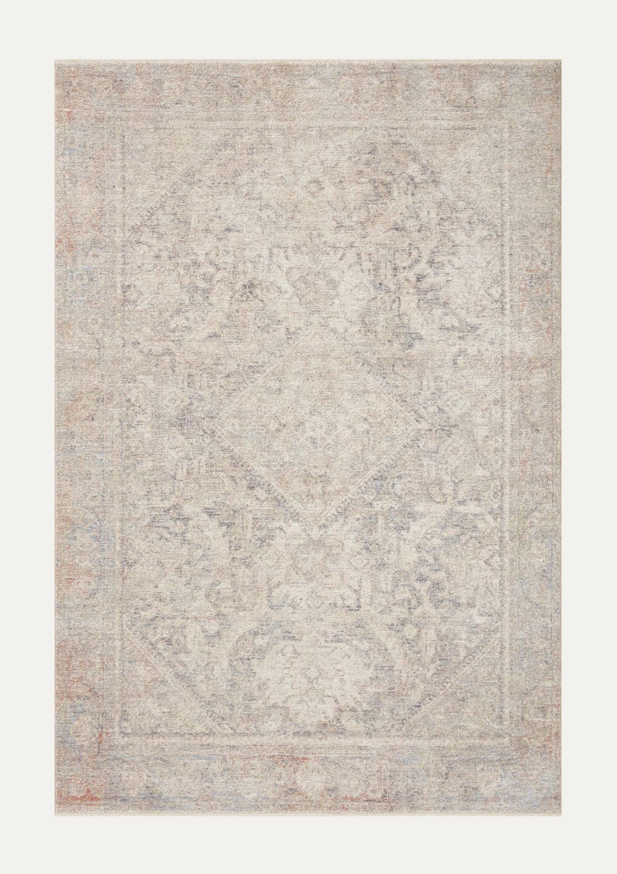 Carlisle Slate/Ivory Rug | Magnolia Home by Joanna Gaines × Loloi