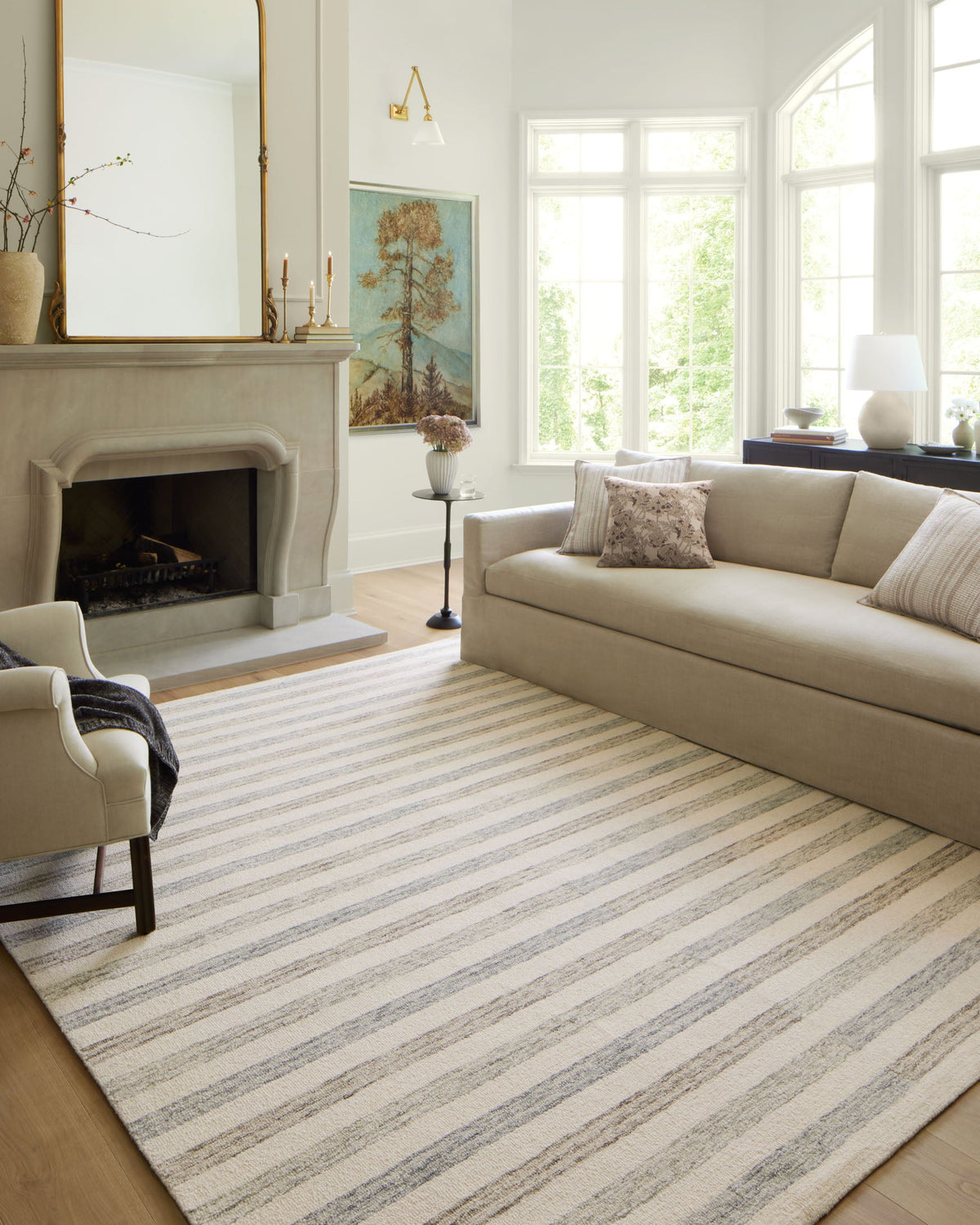Chris Ivory/Slate Rug – room scene