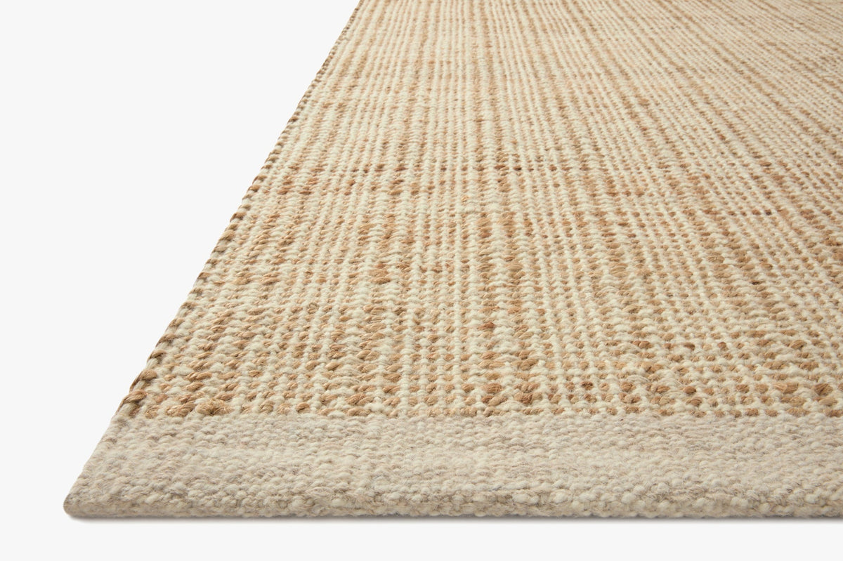 Cornwall Ivory/Natural Rug – corner detail