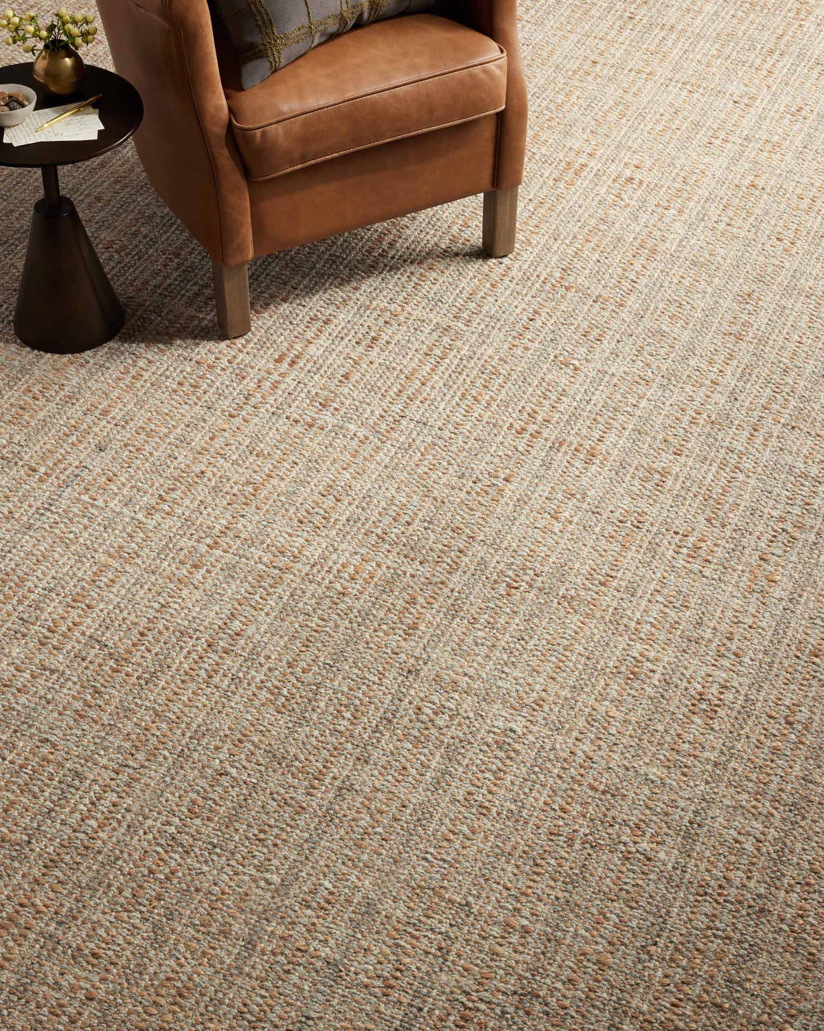 Cornwall Lt Grey/Natural Rug – detail