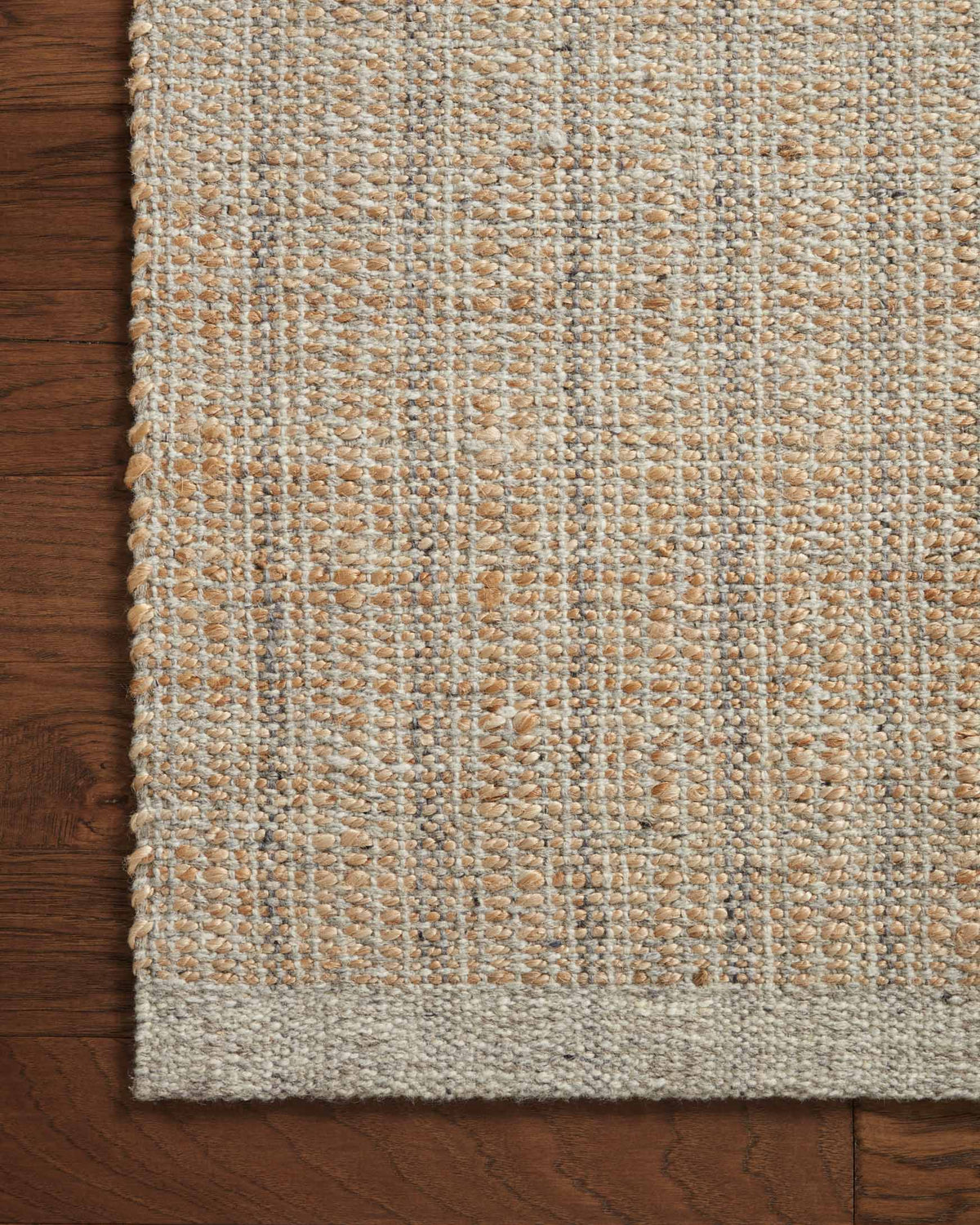 Cornwall Lt Grey/Natural Rug – detail