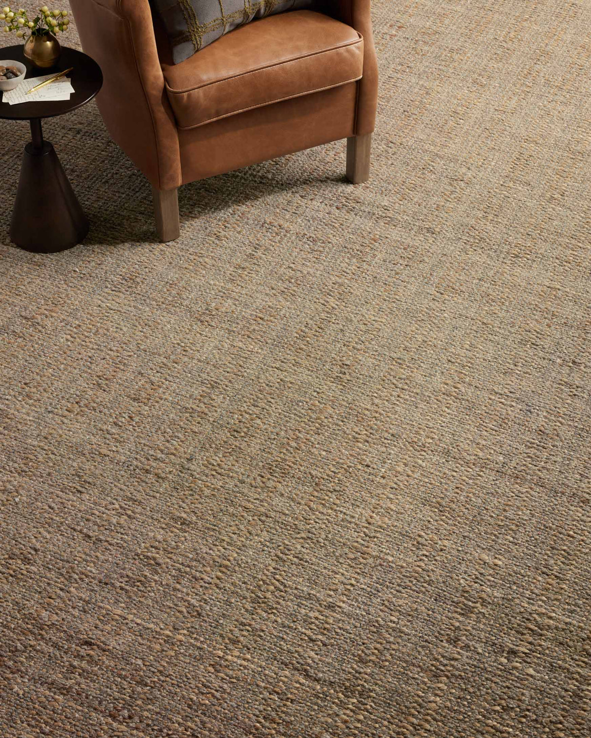 Cornwall Mocha/Natural Rug – detail