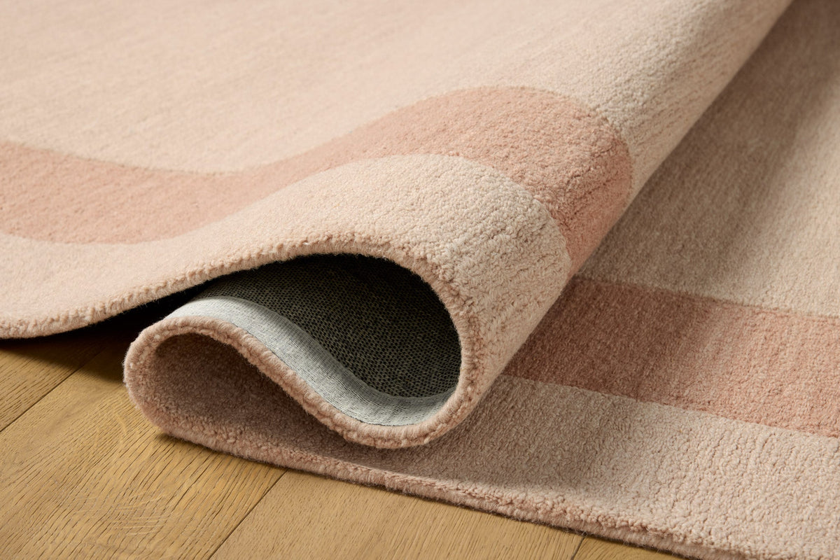 Craven Blush/Rose Rug – detail