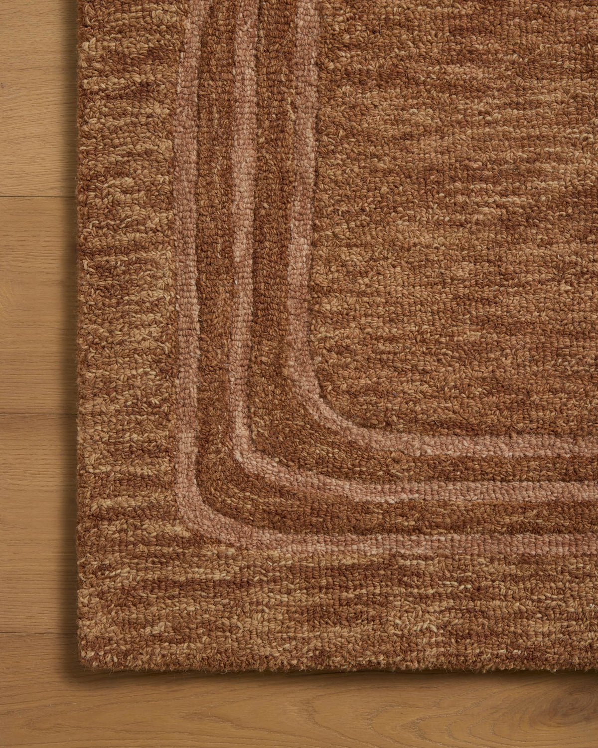 Craven Spice/Rose Rug – detail