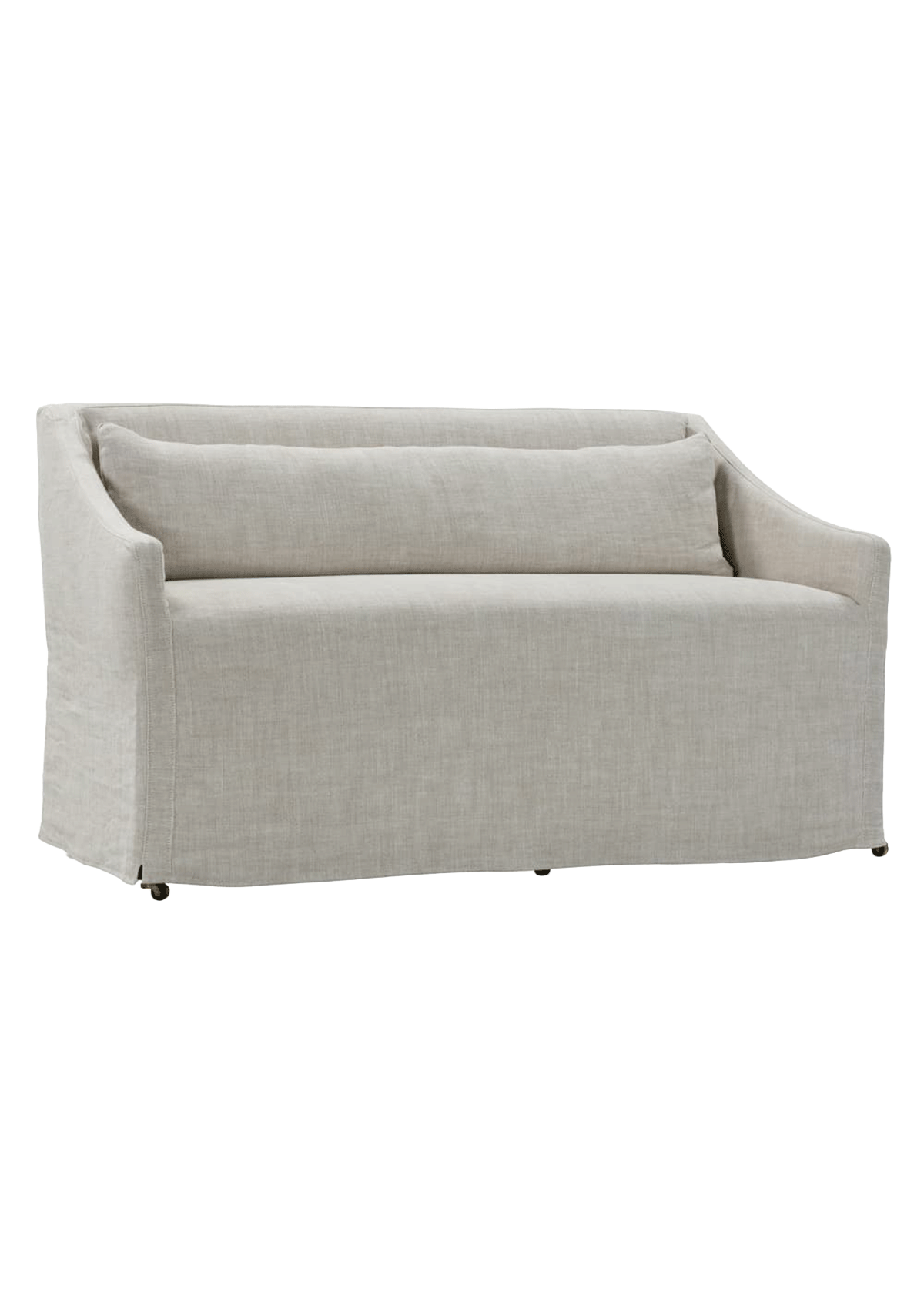 Cedric Slipcovered Banquette