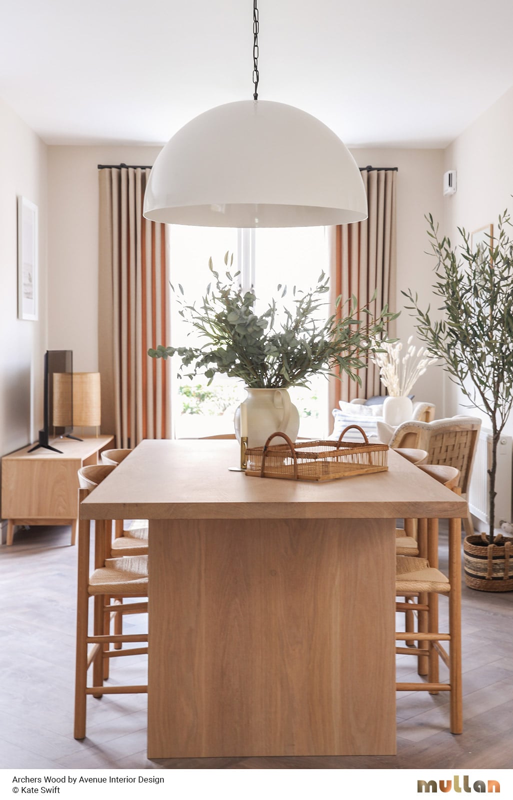 Copenhagen Large Scandinavian Dome Pendant Light