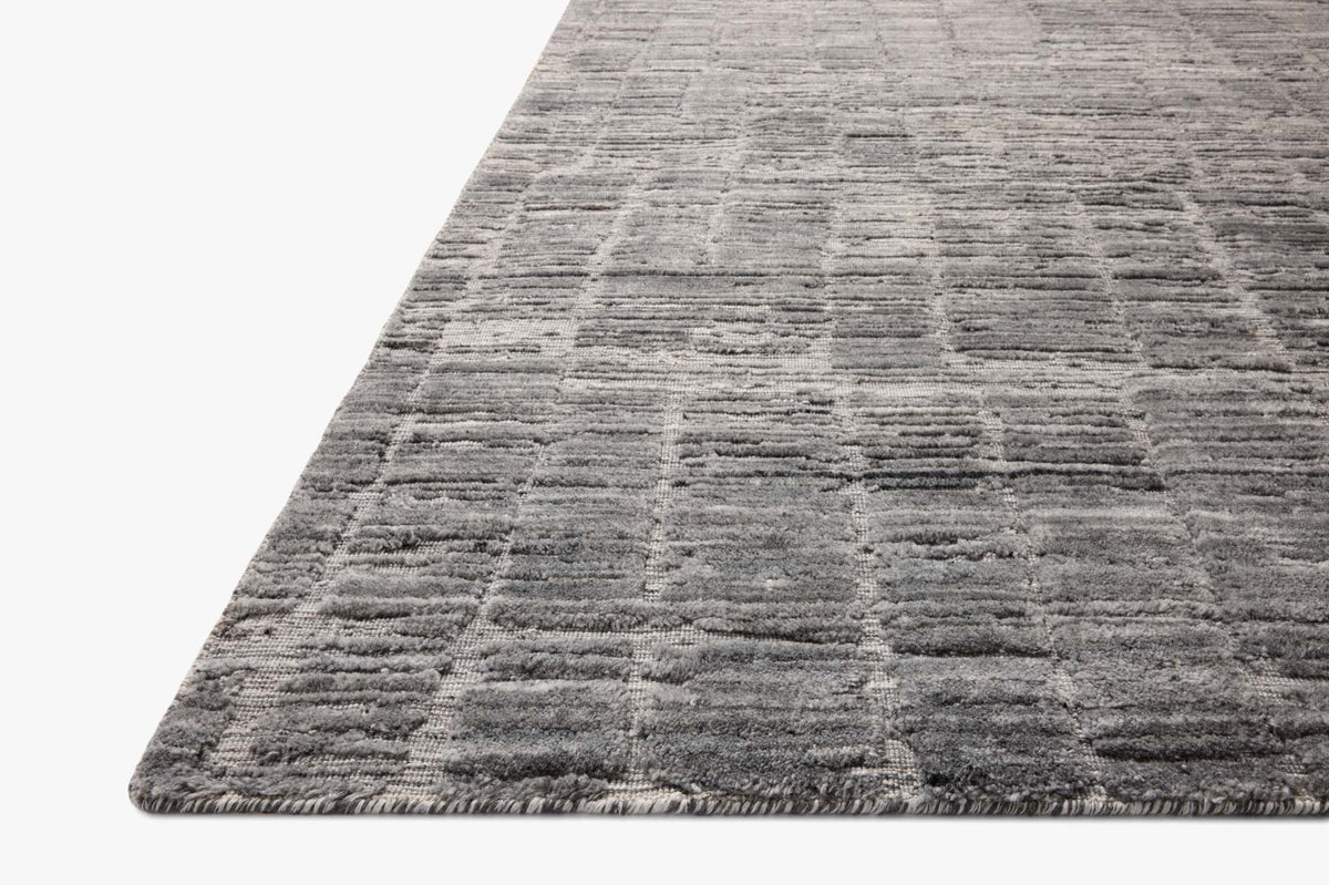 Daniel Slate Rug – corner detail