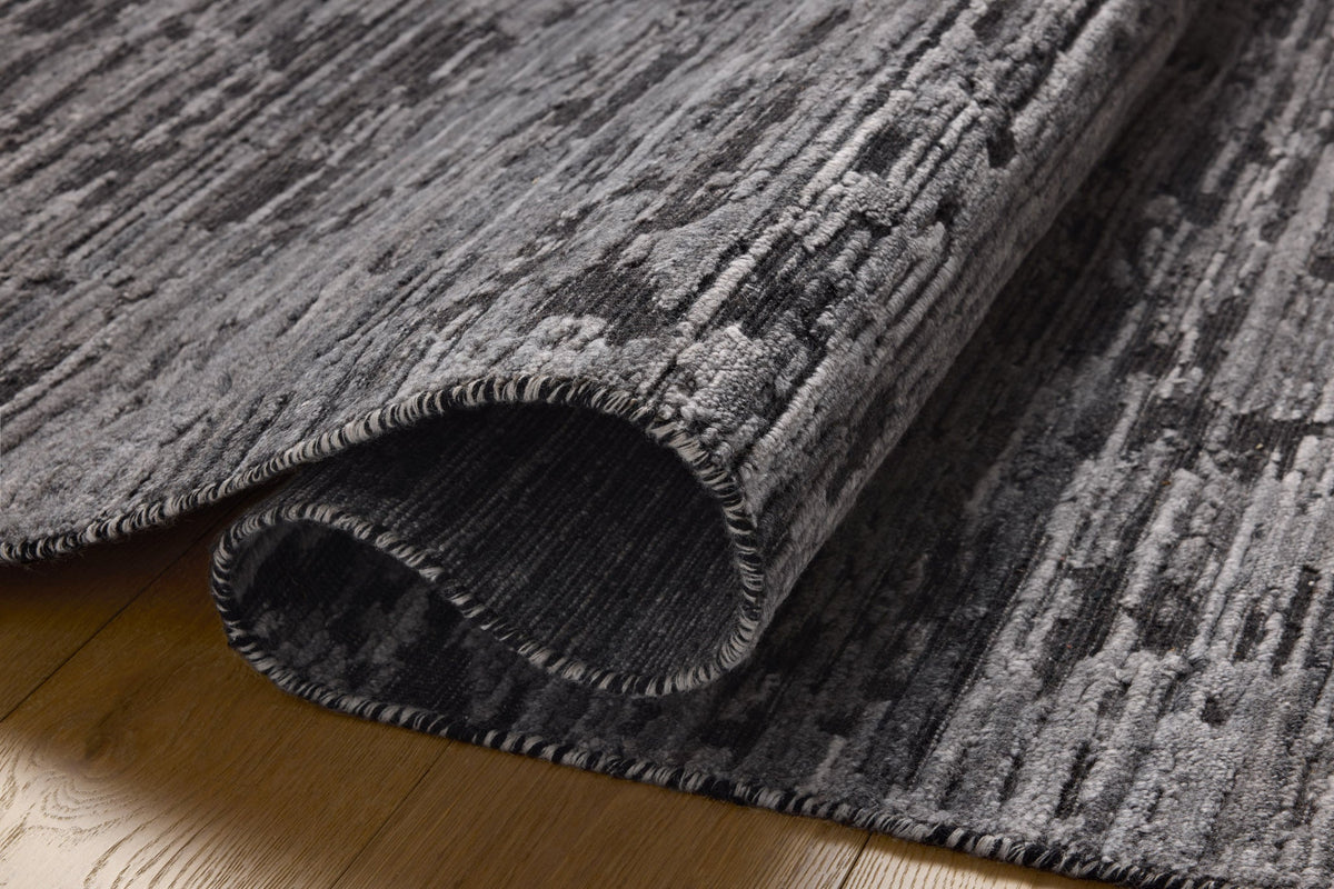 Daniel Charcoal Rug – detail