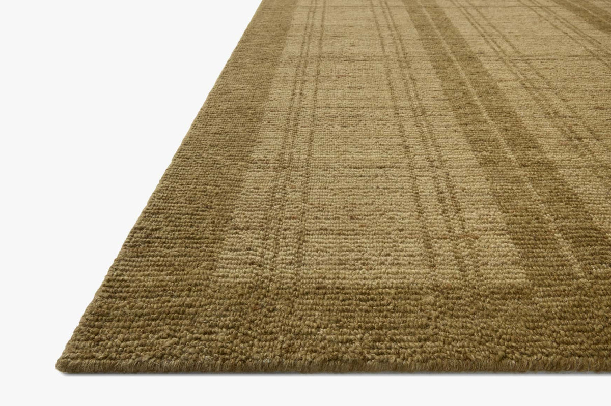 Declan Dark Gold Rug – corner detail