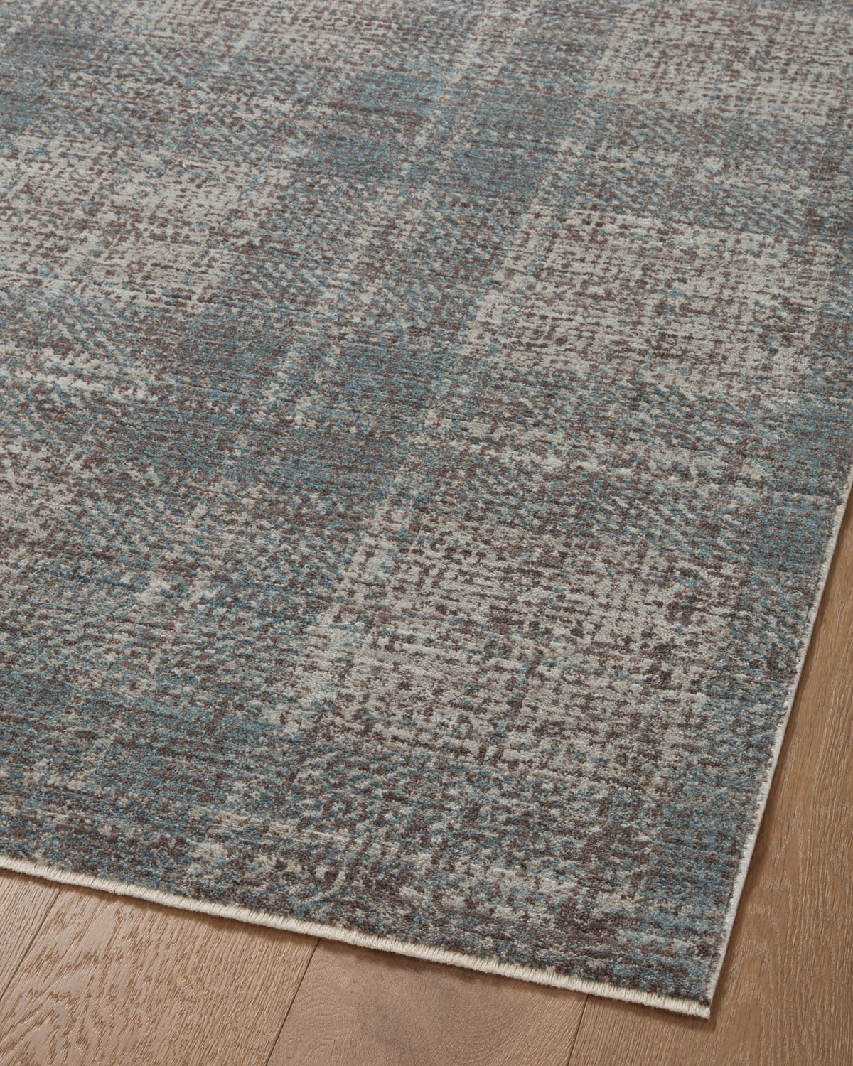 Ember Denim Charcoal Rug – detail