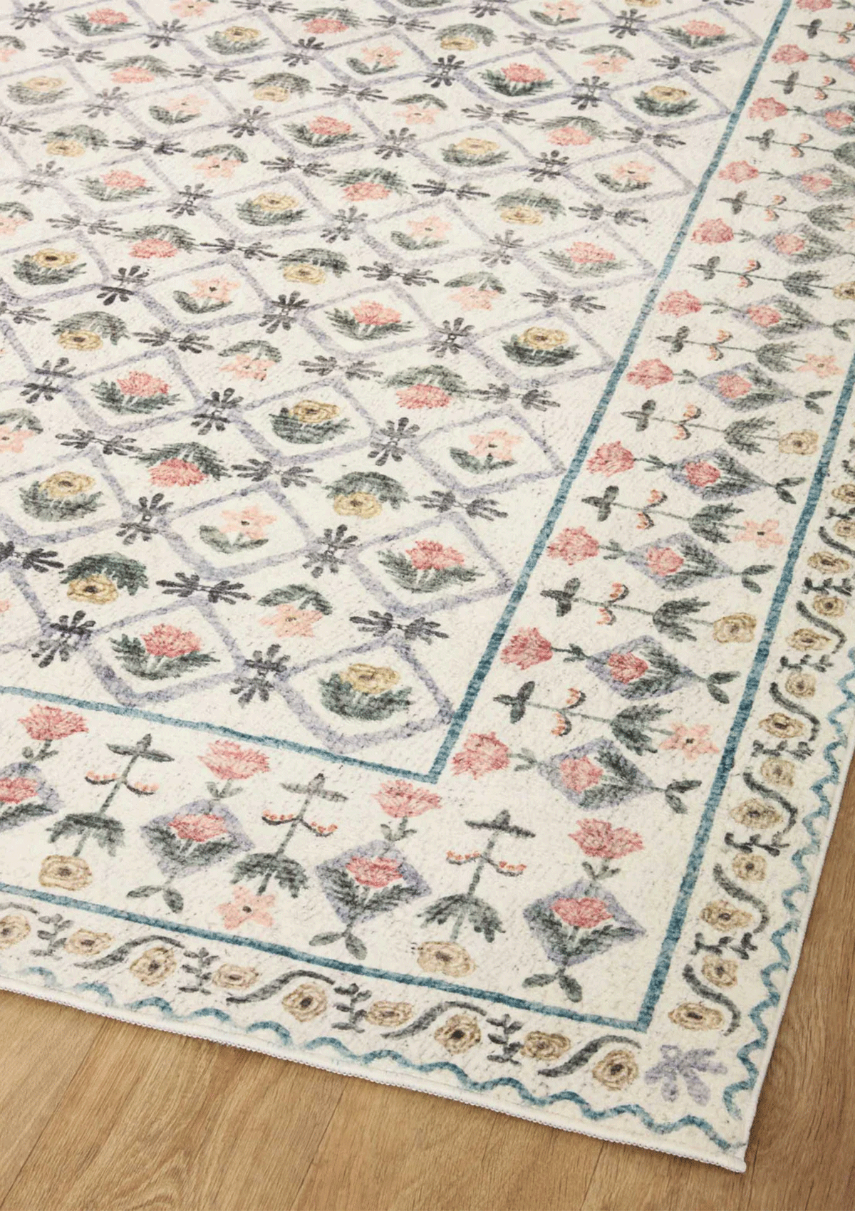 Eden Lattice Ivory Rug