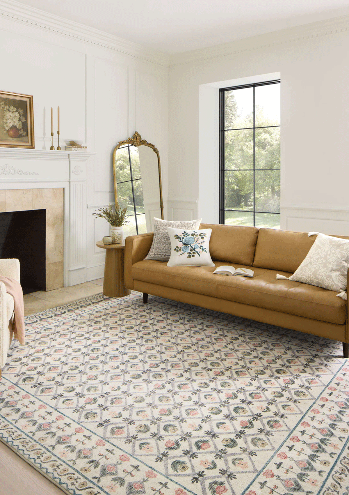 Eden Lattice Ivory Rug